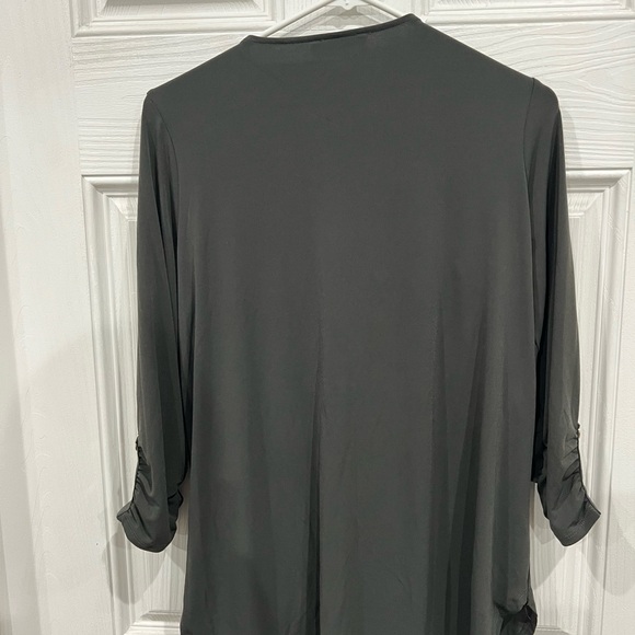 Zenana cute tunic with zipper! Very comfy! Working remote now so no need! - Picture 3 of 3